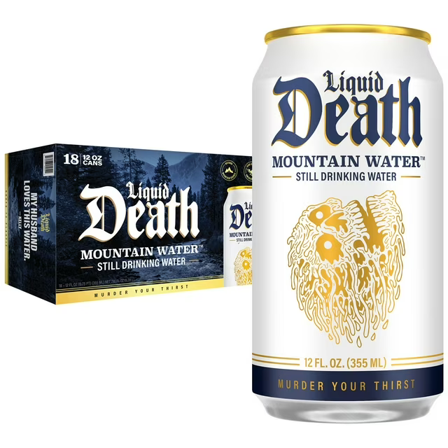 Liquid Death Water (16.9 oz., 32 pk. Case)